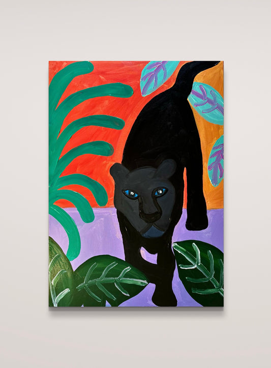 The panther searching