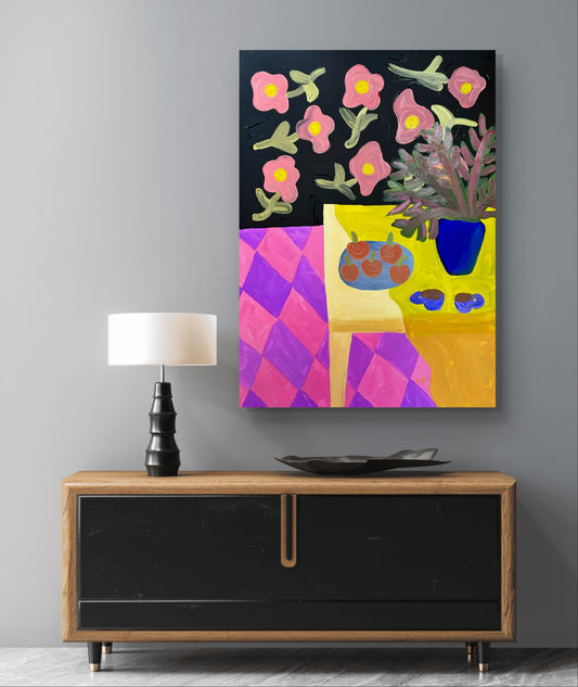 The patterned wall