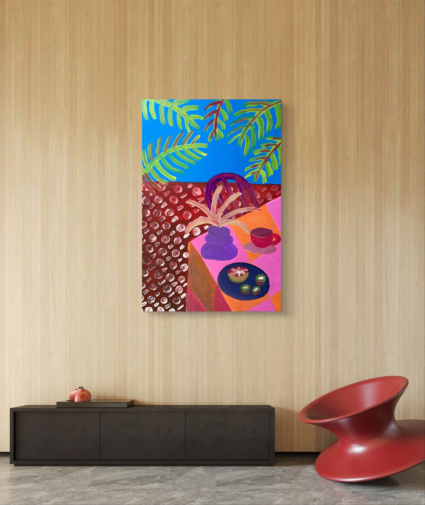 Fruit and light