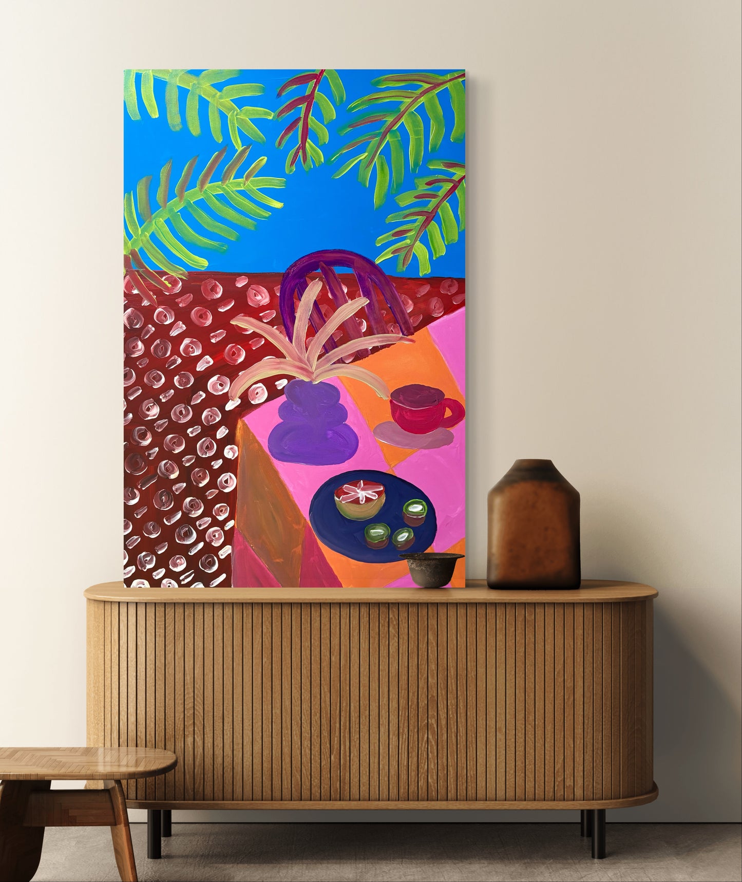 Fruit and light