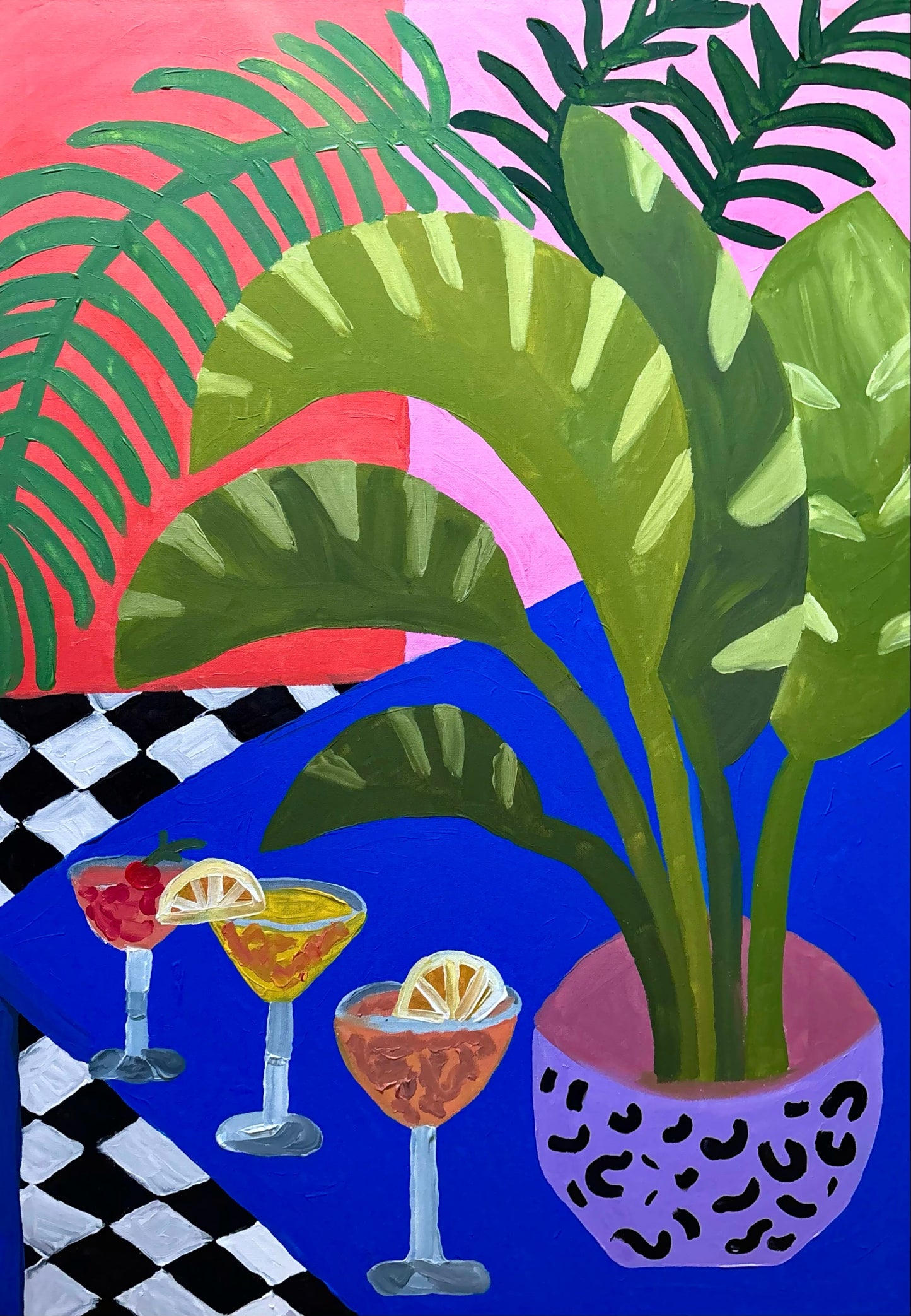 The banana plant