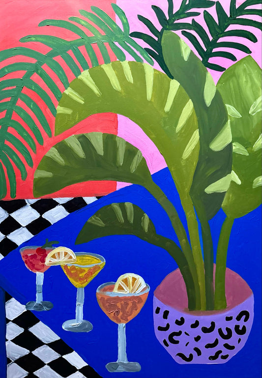 The banana plant