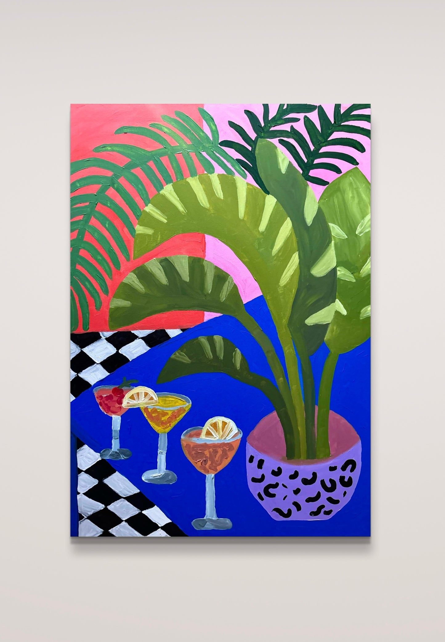 The banana plant